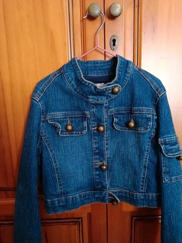 Cazadora Vaquera Militar Original Penguin Niño/a - Talla 10 años